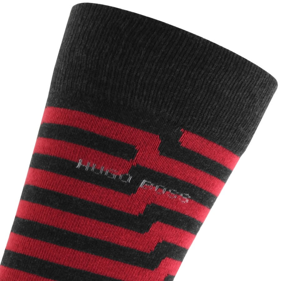 Alternative Image for ProductBOSS Two Pack Socks Grey3